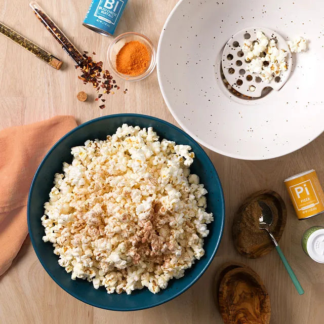 The Popcorn Bowl with Kernel Sifter