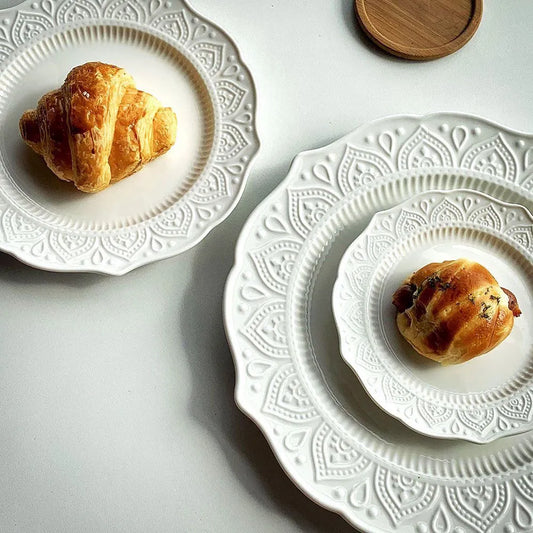 Scarlett Embossed Plate